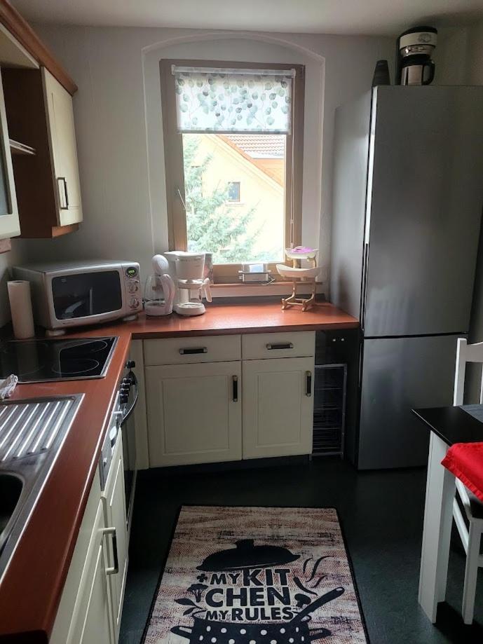 Gemuetliche Ferienwohnung Burgstadt Bagian luar foto